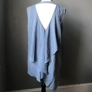 NWT BCBGMaxAzria draped charmeuse top